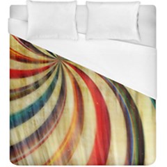 Abstract Rainbow Swirl Duvet Cover (king Size) by snowwhitegirl