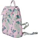 Vintage Floral Lilac Pattern Pink Buckle Everyday Backpack View1