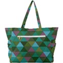 Green Geometric Simple Shoulder Bag View3