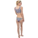 Vintage Scallop Violet Green Pattern The Little Details Bikini Set View2