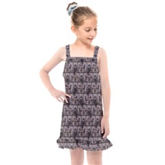 Gothic Church Pattern Kids  Overall Dress