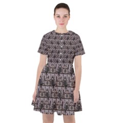 Gothic Church Pattern Sailor Dress