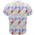 Colorful Cherubs White Men s Cotton Tee View2