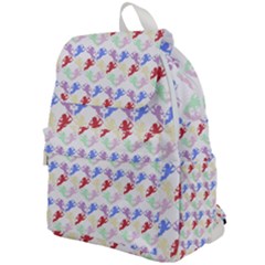 Colorful Cherubs White Top Flap Backpack by snowwhitegirl