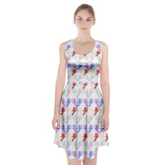 Colorful Cherubs White Racerback Midi Dress by snowwhitegirl