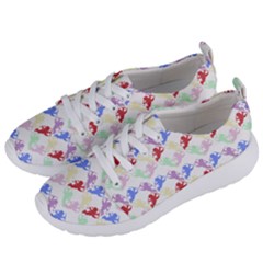 Colorful Cherubs White Women s Lightweight Sports Shoes by snowwhitegirl