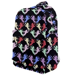 Colorful Cherubs Black Classic Backpack