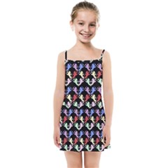 Colorful Cherubs Black Kids  Summer Sun Dress