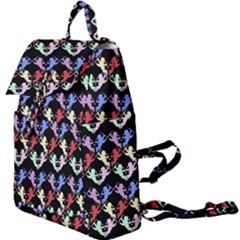 Colorful Cherubs Black Buckle Everyday Backpack