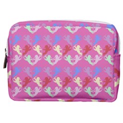 Colorful Cherubs Pink Make Up Pouch (medium)