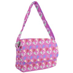 Colorful Cherubs Pink Courier Bag