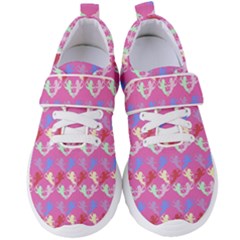 Colorful Cherubs Pink Women s Velcro Strap Shoes