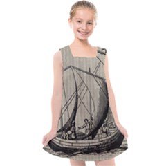 Vintage Ship Kids  Cross Back Dress