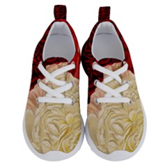 Vintage Carnation Flowers Running Shoes