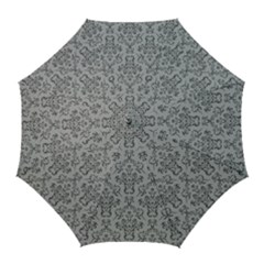 Victorian Paisley Grey Golf Umbrellas by snowwhitegirl