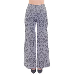 Victorian Paisley Grey So Vintage Palazzo Pants by snowwhitegirl