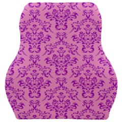 Victorian Paisley Pink Car Seat Velour Cushion  by snowwhitegirl