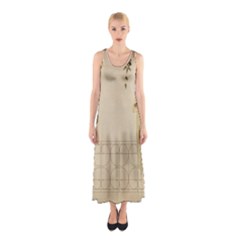 Flapper Lady Vintage Sleeveless Maxi Dress by snowwhitegirl