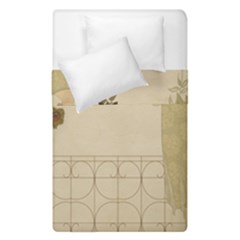 Flapper Lady Vintage Duvet Cover Double Side (single Size) by snowwhitegirl