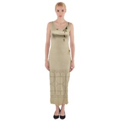 Flapper Lady Vintage Fitted Maxi Dress by snowwhitegirl