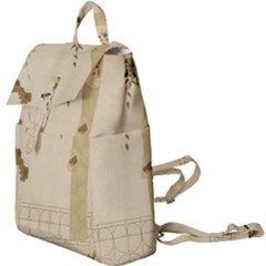 Flapper Lady Vintage Buckle Everyday Backpack