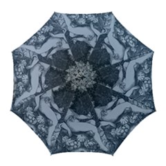 Victorian Angel With Shining Light Golf Umbrellas by snowwhitegirl