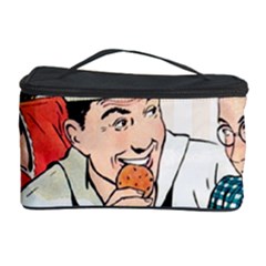 Retro Sailor Eating Cookie Cosmetic Storage by snowwhitegirl