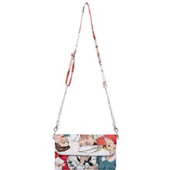 Retro Sailor Eating Cookie Mini Crossbody Handbag by snowwhitegirl