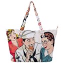 Retro Sailor Eating Cookie Full Print Shoulder Bag View1