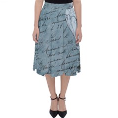 Vintage Hot Air Balloon Lettter Classic Midi Skirt by snowwhitegirl