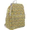 Paisley Yellow Sundaes Top Flap Backpack View2