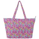 Paisley Pink Sundaes Full Print Shoulder Bag View1