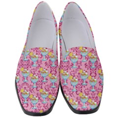 Paisley Pink Sundaes Women s Classic Loafer Heels