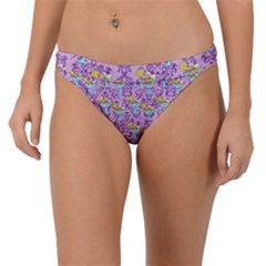 Paisley Lilac Sundaes Band Bikini Bottom