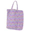 Paisley Lilac Sundaes Giant Grocery Tote View1