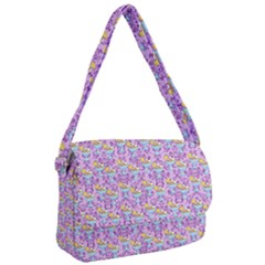 Paisley Lilac Sundaes Courier Bag by snowwhitegirl