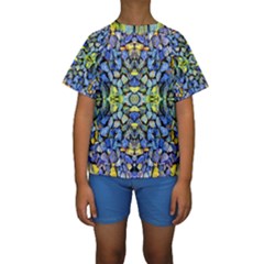 Ml 112 Kids  Short Sleeve Swimwear by ArtworkByPatrick