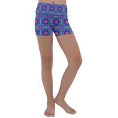 Ml 113 Kids  Lightweight Velour Yoga Shorts