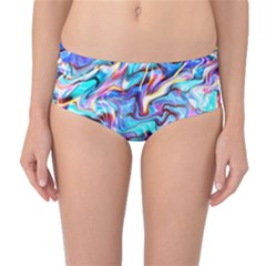 Ml 114 Mid-waist Bikini Bottoms by ArtworkByPatrick