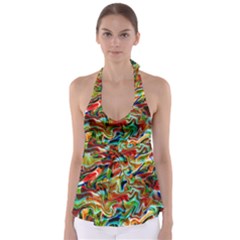 Ml 114 1 Babydoll Tankini Top by ArtworkByPatrick