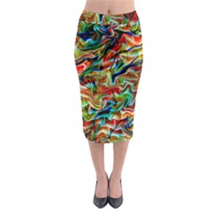 Ml 114 1 Midi Pencil Skirt by ArtworkByPatrick