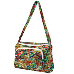 Ml 114 1 Front Pocket Crossbody Bag by ArtworkByPatrick