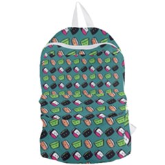 That Is How I Roll - Turquoise Foldable Lightweight Backpack by WensdaiAmbrose