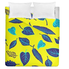 Leaves Leaf Duvet Cover Double Side (queen Size) by Mariart