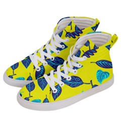 Leaves Leaf Women s Hi-top Skate Sneakers