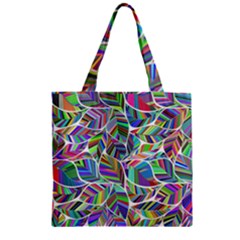 Leaves Leaf Nature Ecological Zipper Grocery Tote Bag by Mariart