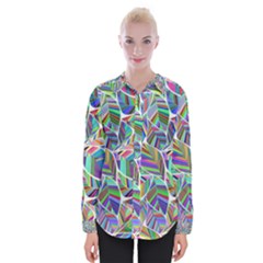 Leaves Leaf Nature Ecological Womens Long Sleeve Shirt