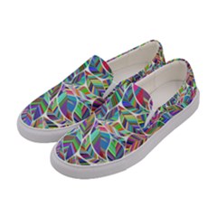 Leaves Leaf Nature Ecological Women s Canvas Slip Ons