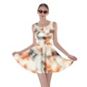 Multicolored Blur Abstract Texture Skater Dress View1