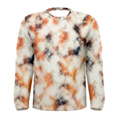 Multicolored Blur Abstract Texture Men s Long Sleeve Tee by dflcprintsclothing